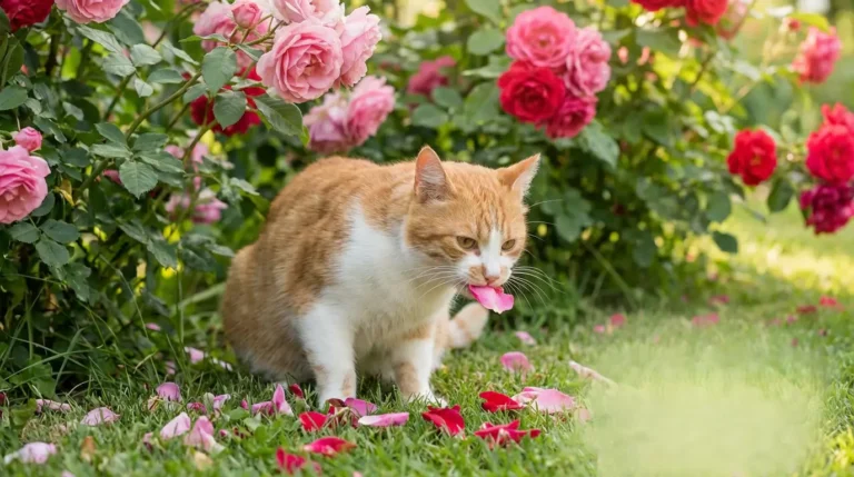 Can Cats Eat Roses